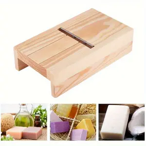 1pc Wooden Soap Beveler Planer, Handmade Soap Trimming Tool Set with Cutting Beveler Planer, Craft Supplies for Soap Making, Handicraft