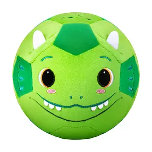 JoyCat Silent Indoor Soccer/Basketball Ball for Toddlers 1-3, Dinosaur Soft Plush Baby Toddler Soccer Ball Toys Gifts for 1 2 3 4 5 Year Old Boy Girl Birthday Gifts