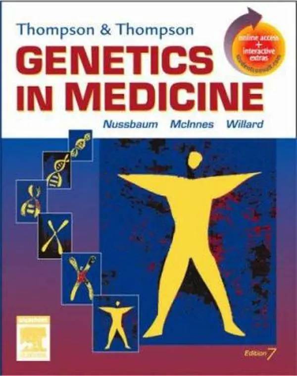 USED Book - Thompson & Thompson Genetics in Medicine: With STUDENT CONSULT Online Access by Robert L. Nussbaum MD  FACP  FACMG (Paperback) - english