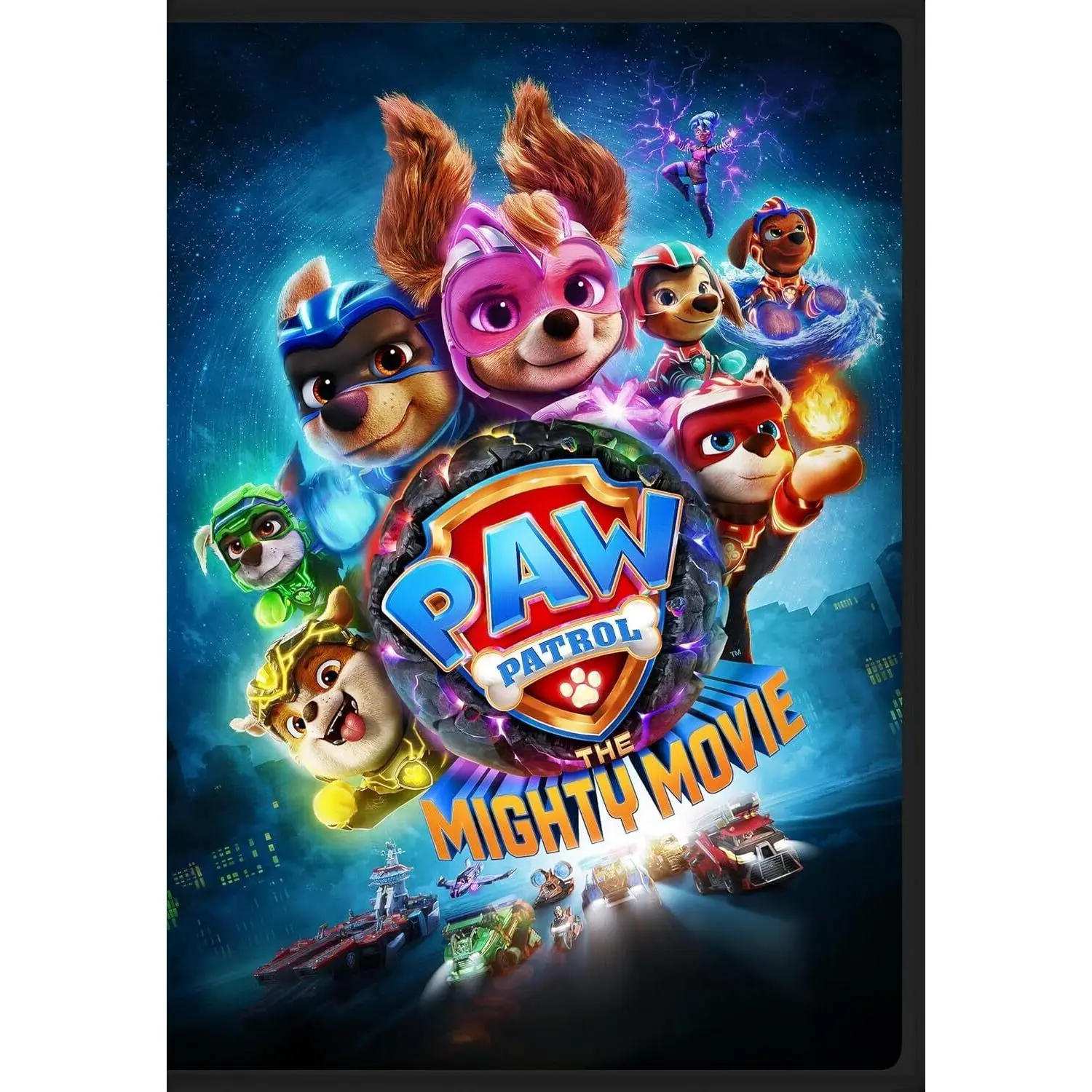 PAW Patrol: The Mighty Movie  [DVD Video Disc] Ac-3/Dolby Digital, Dolby, Dubbed, Subtitled, Widescreen