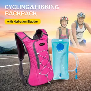 Cycling Water Bag Backpack Water Bag Set Lightweight Backpack Quick drying and Splash proof Suitable for Running Cycling Hiking and Mountaineering To Maintain Moisture Balance During Outdoor Activities
