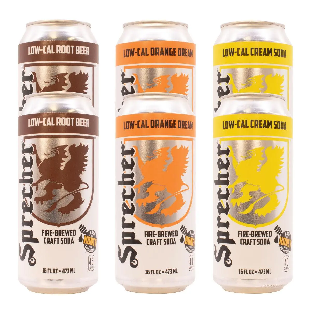 Sprecher Low Cal Craft Soda Variety Pack - 6 Pack