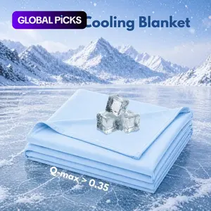 Breathable Cool Summer Blanket, Lightweight Soft Single Layer Bed Blanket, Ideal for Hot People and Home Travel #GLOBAL PICKS