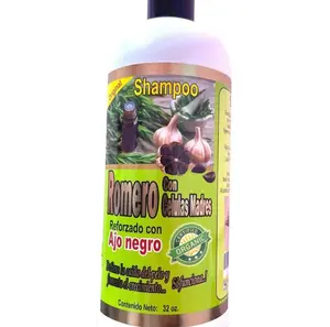Organic Rosemary Shampoo with Stem Cells & Black Garlic – Strength & Renewal