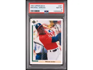 1991 Upper Deck Michael Jordan #SP1 PSA 8