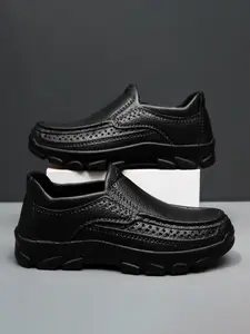 Men's Eva Slip-On Shoes, Anti-Slip Durable Sole, Lazy One-Step On, Casual Work Shoes, Comfortable and Stylish Footwear for Men