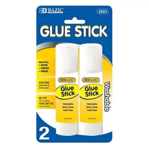 212 MAIN Jumbo Glue Stick - Acid-Free, Washable, 36g/1.27 Oz, Office & Paper Adhesive, 2 Packs per Case, 24 Total Packs