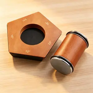 Rolling Sharpener Set, Magnetic Rolling Sharpener, Curved Diamond Sharpener, Wooden-Handle Sharpening Stone, Diamond and Ceramic Sharpening Set, Kitchen Sharpening Tools, Adjustable-Angle Kitchenware Sharpening Accessories