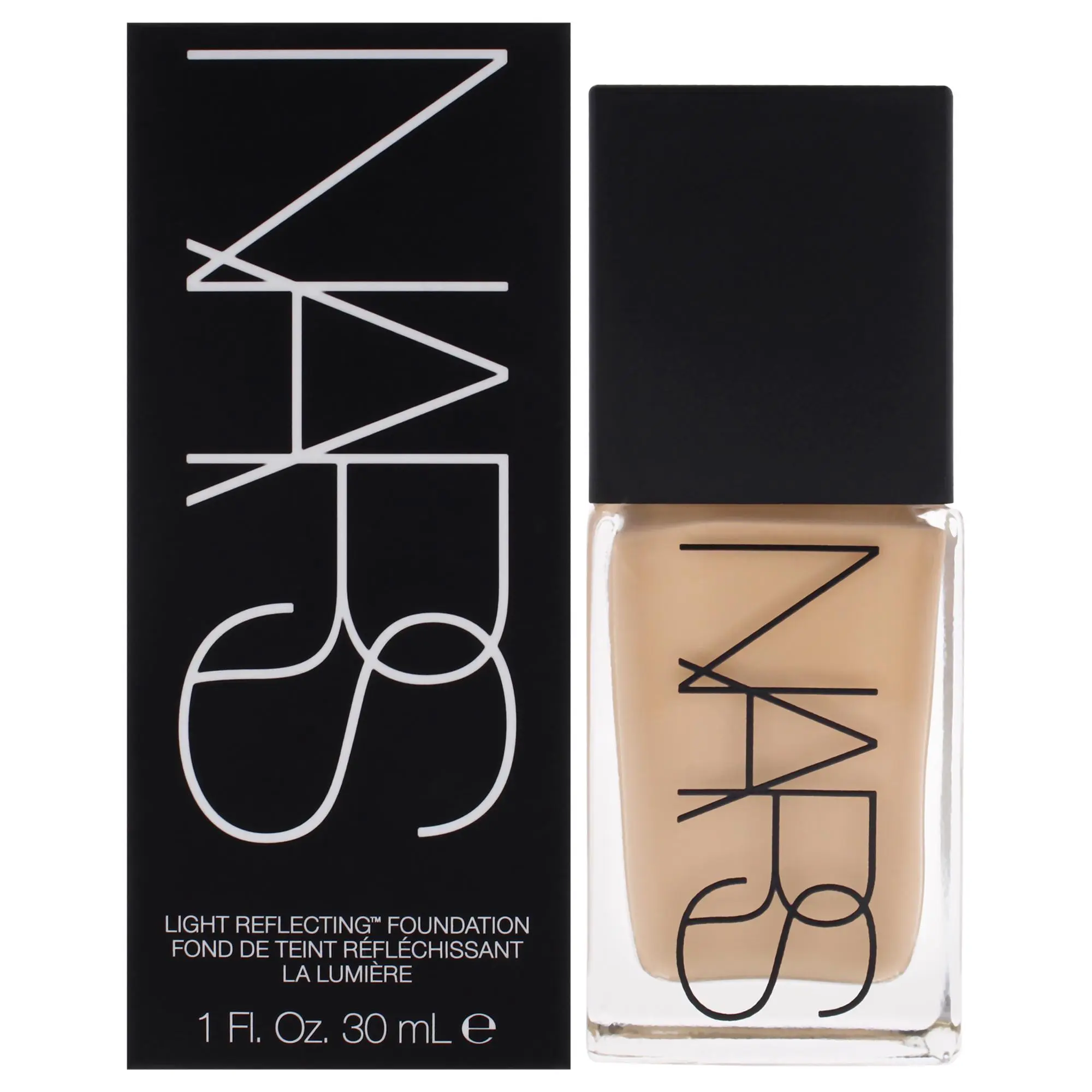 Women's Minimalist Creamy Light Reflecting Foundation - NARS M2 Santa Fe, 1 oz Bottle for Daily Makeup