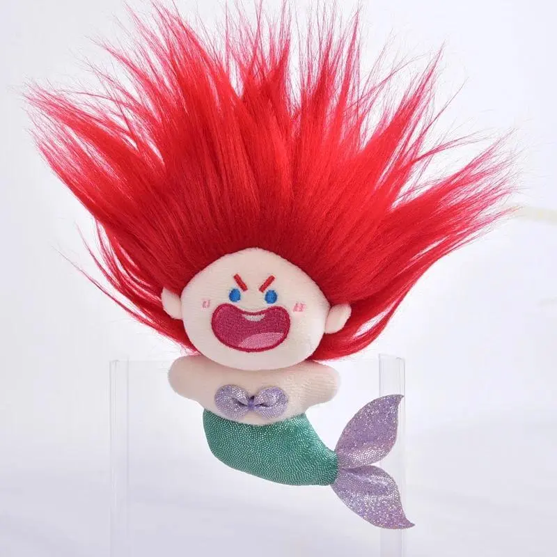Cute and Beautiful Explosion Head Mermaid Series Plush Toy Doll Children's Toy Festival Gift