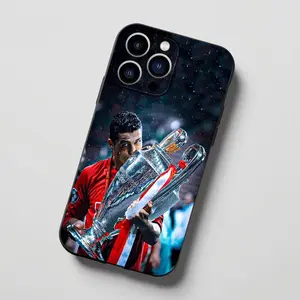 The Cristiano Ronaldo Black TPU Case for Iphone Is Visually Appealing, Offers Excellent Lens Protection, And Is a Popular Gift Option Because of Its Long-Lasting Quality. It Is Compatible with Iphone Models 11 Through 16 Pro Max.