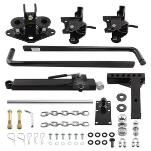 10K Trailer Weight Distribution Hitch + Sway + Drop Shank + 2 5/16 in Ball steel