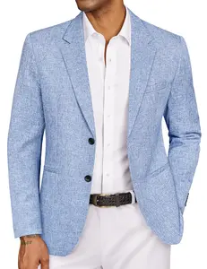 COOFANDY Men's Blazer Casual Slim Fit Sport Coats Two Button Lightweight Suit Jacket