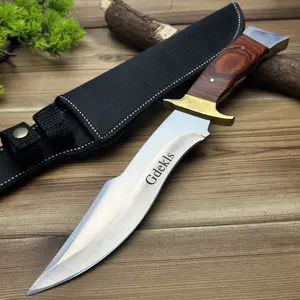 Outdoor high-hardness fishing knife, outdoor knife, portable straight knife, wilderness survival knife, men's knife, recommended for holiday gifts