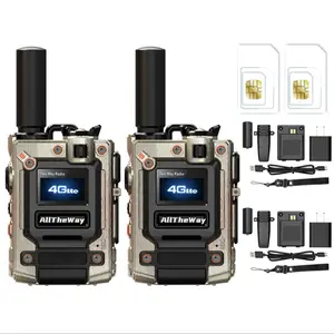 AllTheWay multifunctional M08 two-way radio, lightweight walkie talkie, unlimited distance walkie talkie Audio Communication Audio Communication