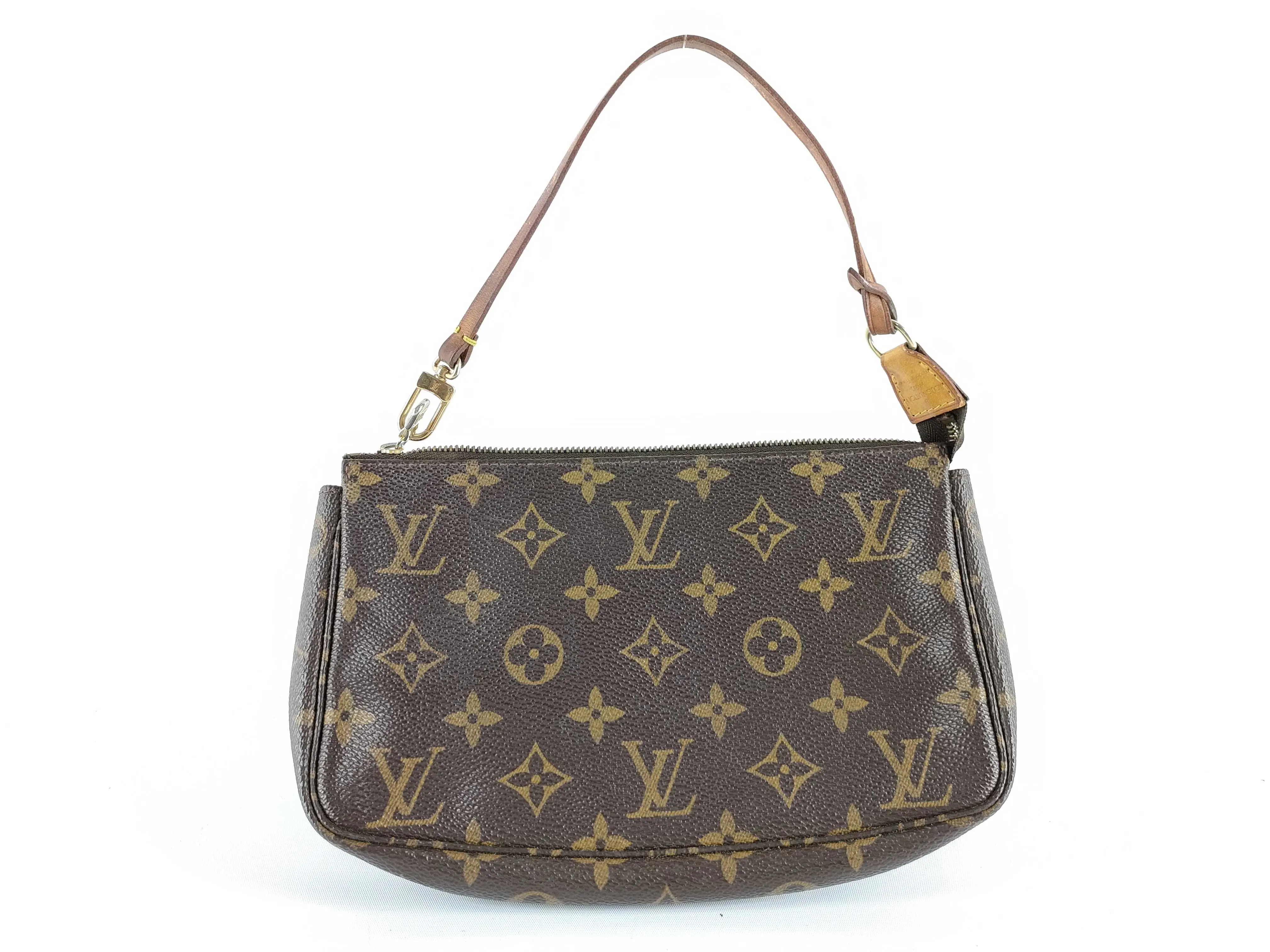 Pre-owned Louis Vuitton PVC Shoulder Bags OUIS VUITTON Monogram Monogram Accessoir Pouch