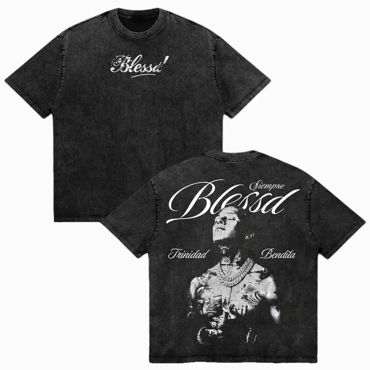 Blessd El Bendito Extraditable Shirt – Vintage Acid Washed Oversized Graphic T Shirt, Latin Rap Music Streetwear Aesthetic Tee, Urban Music Graphic Tee, Soft Cotton Casual Unisex Top, Men Women Wear, Gift for Music & Hip Hop Fans BRU