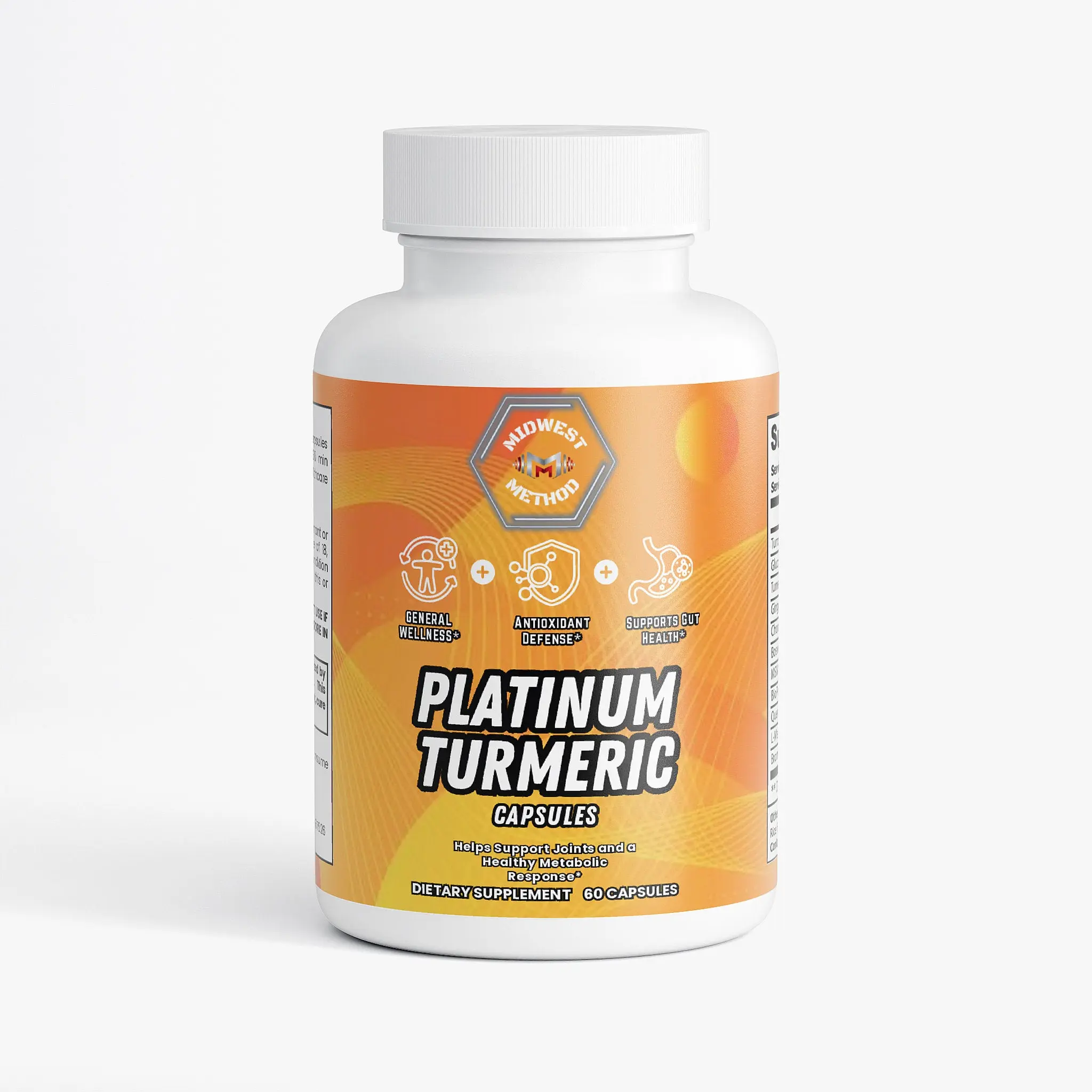 Midwest Method Platinum Turmeric | 30 Servings