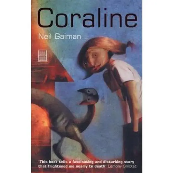 USED Book - Coraline by Neil Gaiman (Paperback) - english