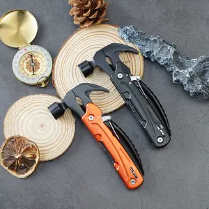 12-in-1 Multifunction Hammer & Pliers Set | Professional-Grade Rust-Resistant Steel | Compact All-in-One Multitool with Safety Lock | Premium Practical Gift for Men & DIY Enthusiasts Metal Sheet Materials