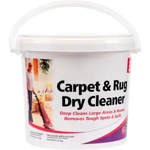 Carpet & Rug Dry Cleaner w/Resealable lid - , , Dogs & Cats Pet Carpet Cleaner Solution - Strength Odor Eliminator, Stains Spot Remover, Non Liquid & No Harsh  (4 Pound)