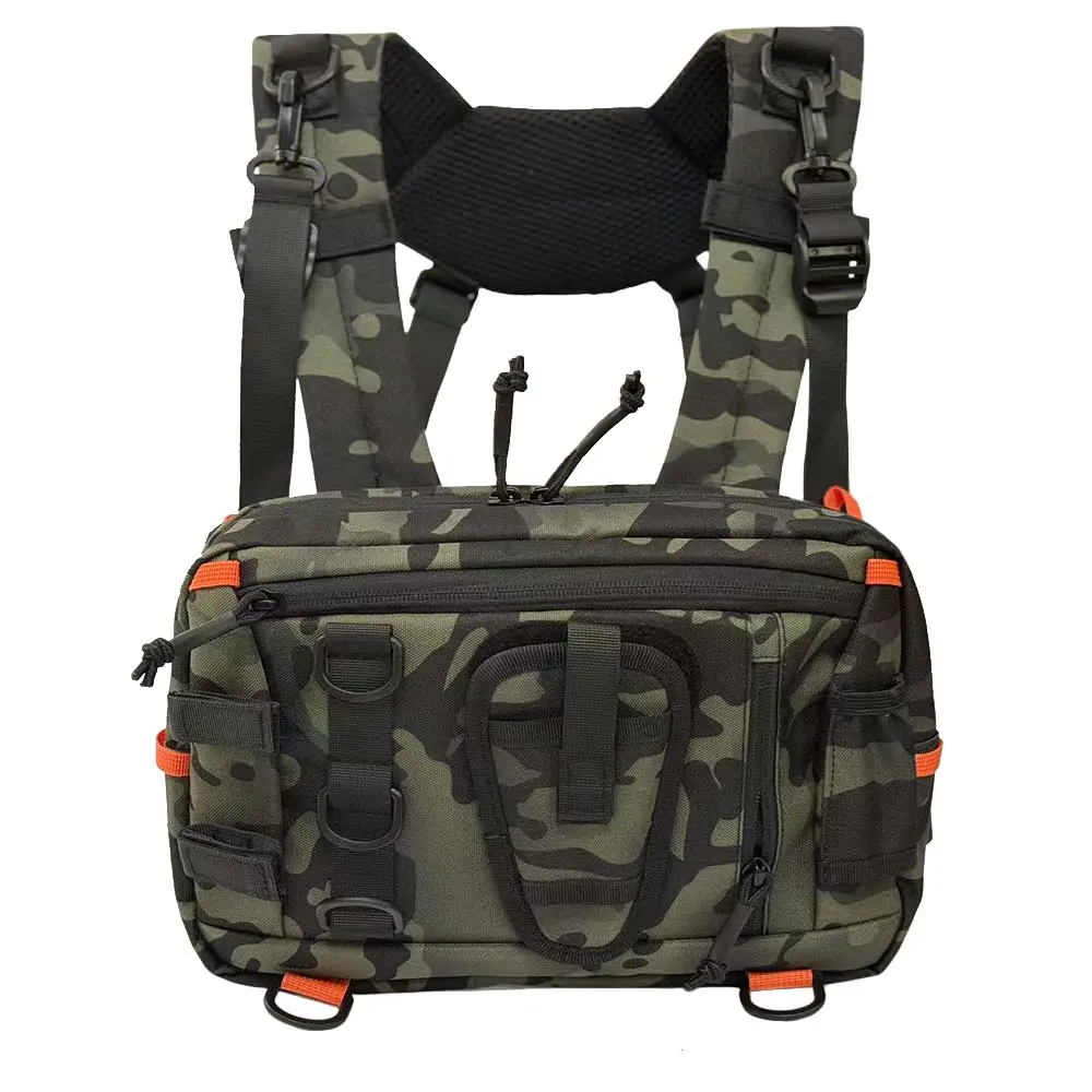 Multifunctional Backpack Chest Bag, Portable Hiking Cycling Backpack, Fishing Lure Bag, Fly Fishing Chest Bag, Fishing Tackle Bag, Outdoor Fishing Equipment, Outdoor Gear