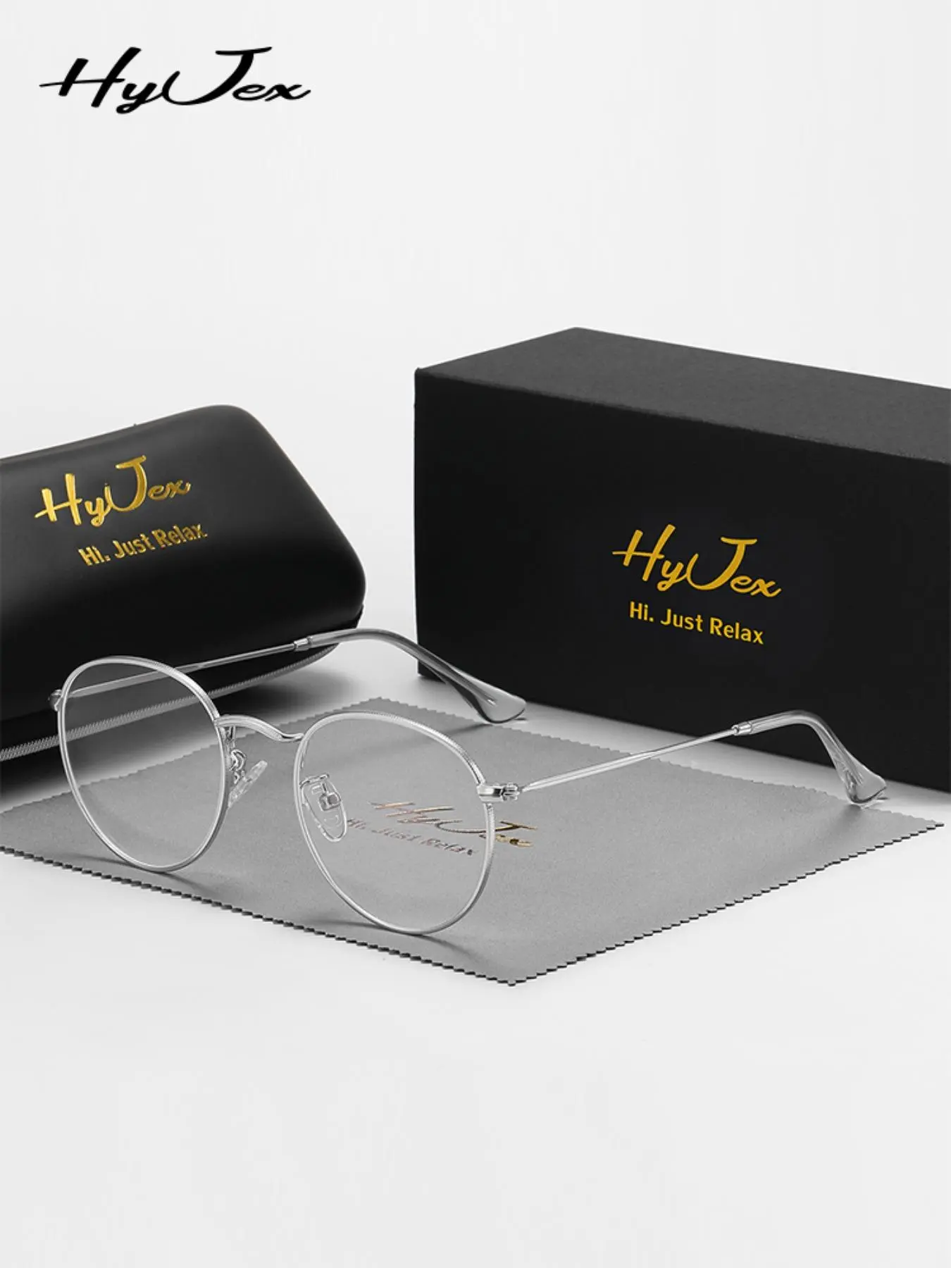 Simple Anti-blue Light Metal Frame Eyeglasses for Women & Men, 1 Pair Fashionable Eyeglasses for Work, Daily Outfit Accessory, Everyday Eyewear for Students, Anti-Eyestrain Glasses for Screen Viewing