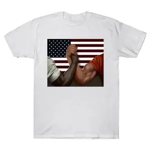 Oversized Dutch and Dillon famous Handshake Graphic T-Shirt Streetwear Holiday Wear y2k cotton fashion Streetwear Lover Gift Top Trending