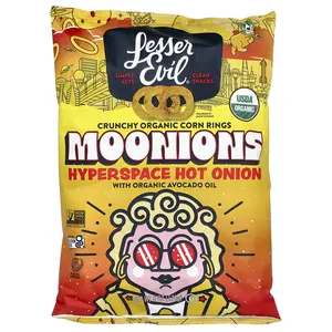 LesserEvil Moonions, Hyperspace Hot Onion, 6 oz (170 g)