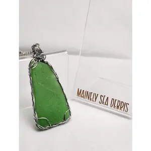 Sea Glass Pendant Necklace
