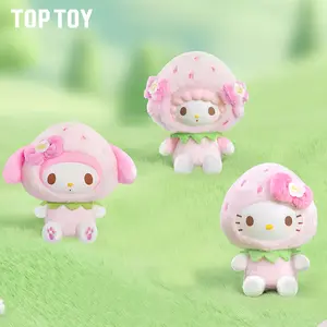 【 Live Unboxing】TOPTOY SR Sweet Strawberry Series Plush Keychain Blind Box – Cute Mini Berry Charm Collectible Plushie, Adorable Bag Pendant & Surprise Gift for Girls & SR Fans