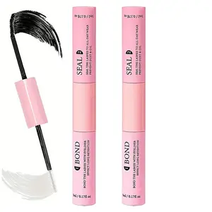 2 eyelash bonding and sealing waterproof 20ml eyelash bonding and sealing black eyelash adhesive suitable for eyelash groups