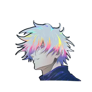 Gojo JJK Holographic Anime Sticker