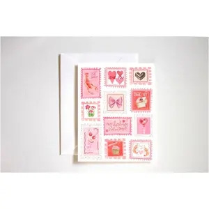 Postmarked with Love Valentines Card