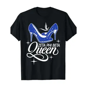Zeta Phi Beta Sorority Queen Graphic T-Shirt
