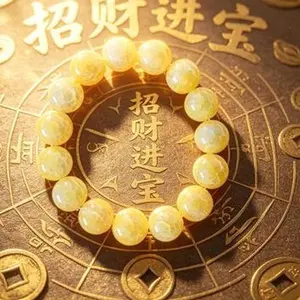 Cracked Golden Wealth-Attracting Bracelet, Boost Main & Side Income, Protect Wealth Vault Block Villains, Smooth Fortune Bracelet