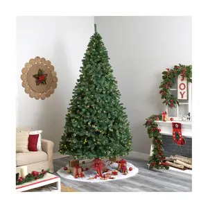 Nearly Natural 10' Northern Tip Faux Christmasree w/ Lights