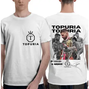 El Matador Ilia Topuria Retro Pattern T-Shirt Summer Fashion Gothic Oversized T-Shirt Men's Summer Top Comfortable T-Shirt
