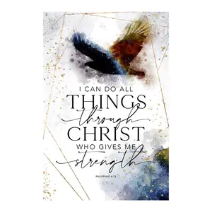 I Can Do All Things Wood Plaque with Easel andHanger I Can Do All Things Wood Plaque with Easel andHanger