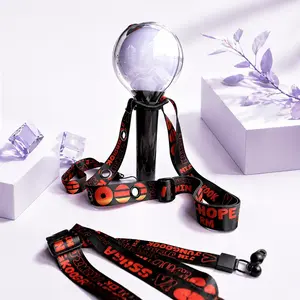 K-pop Lightstick Strap – Set of 2 Fanmade Light Stick Lanyard, Phone Strap, Phone Case Strap, Concert Tour Accessory, Kpop Fan Gift Merchandise