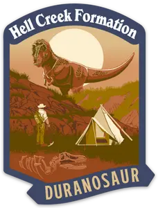 Hell Creek Formation Sticker