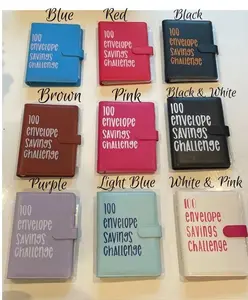 100 Envelopes Savings Challenge Binder, Budget Book