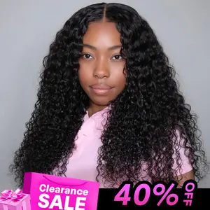 Vshow Deep Wave Wear Go Glueless Human Hair Wigs Pre Plucked Hairline&Pre Cut 4x6 HD Lace