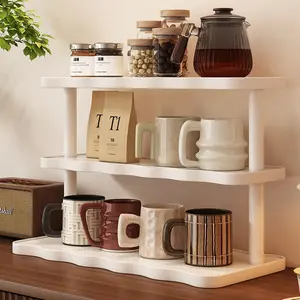 Storage Rack, Desktop Organizer, Cup Holder, Bookshelf, Kitchen Storage, Home Organization, Living Room, Bedroom, Coffee Mug Cabinet