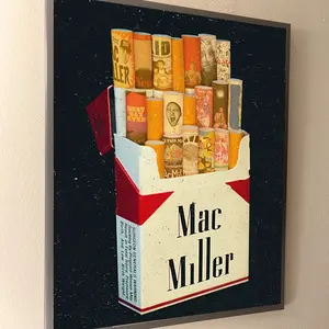 Miller Poster, Hip Hop Poster, Rapper Poster