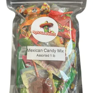 Mexican Candy 1 Pound Mixed Candy - Ideal for Snacking Sweet Spicy