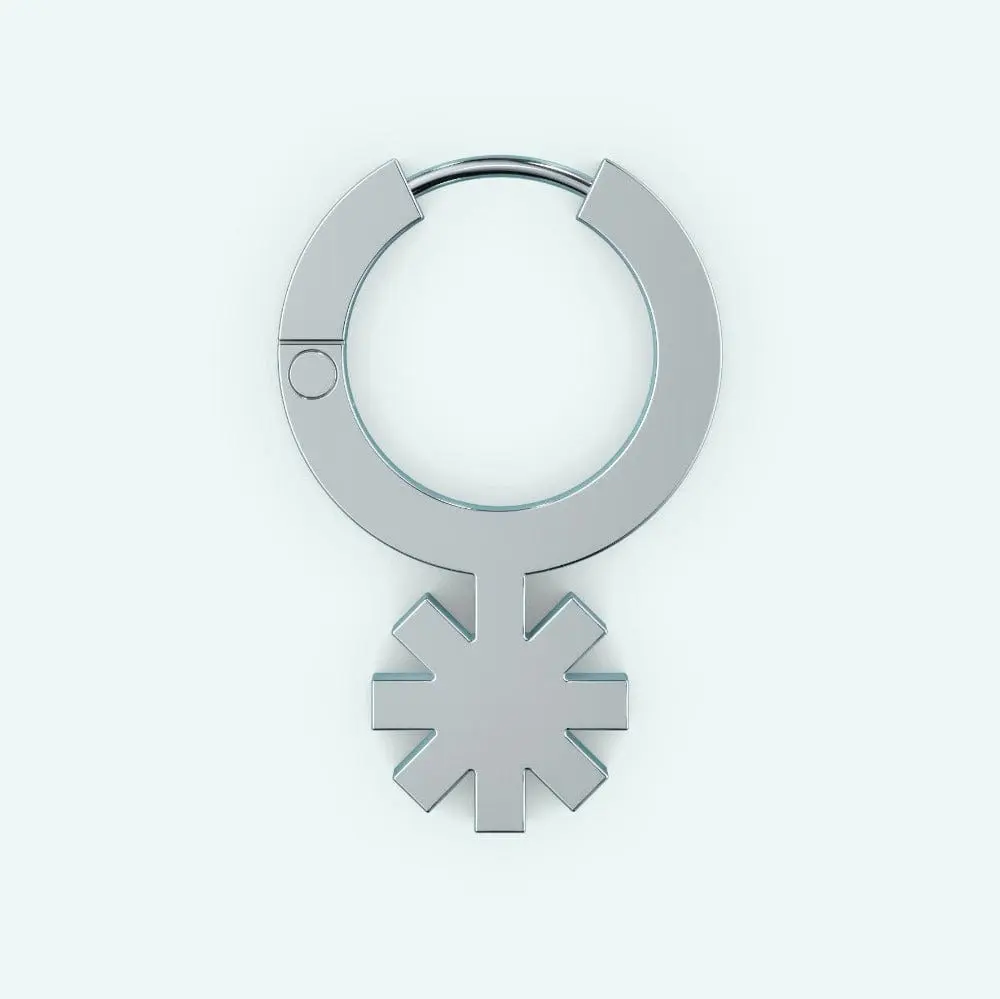 Asterisk Earring