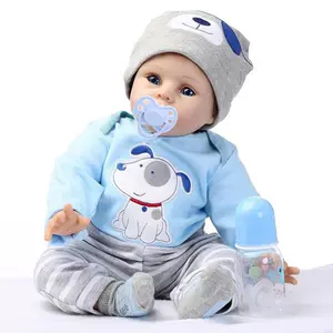 20" 50cm Rebirth Doll - Soft cloth body with vinyl limbs, cute face, and shape add a touch of realism, making it an ideal playmate for children. Birthday Christmas gift, perfect for imaginative play, gifts and collectors