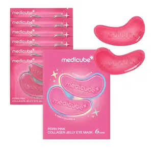 [NEW] [medicube] PDRN Pink Collagen Jelly Eye Mask | Hydrogel Eye Patches with PDRN, Collagen, NAD | Refreshing for Puffy, Tired Eyes | Firming for Look of Wrinkles, Fine Lines | Korean Skincare (6/28/50 Pairs)