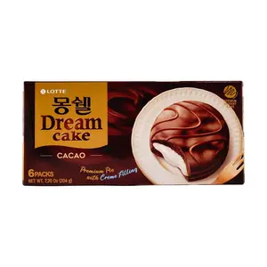 LOTTE Korea MON CHER Cacao Cake 6pcs 204g